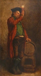 Pijący autorstwa Gustave Brion