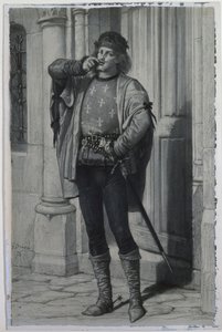 Phœbus de Chateaupers. autorstwa Gustave Brion
