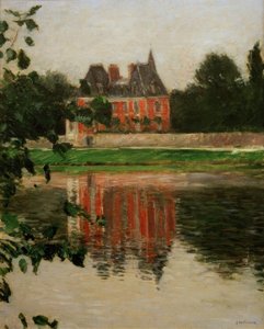 Zamek nad brzegiem Sekwany, Argenteuil autorstwa Gustave Caillebotte
