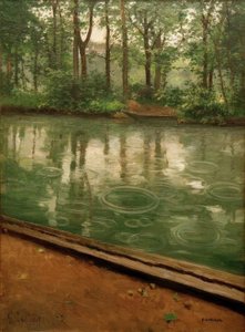 L’Yerres, efekt deszczu