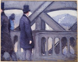 Most Europy, 1876 autorstwa Gustave Caillebotte