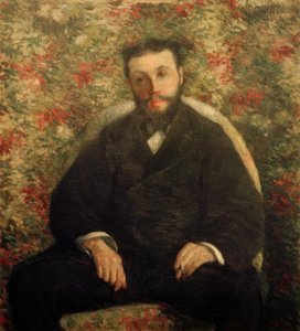 Portret A. Cassabois autorstwa Gustave Caillebotte