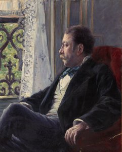 Portret mężczyzny autorstwa Gustave Caillebotte