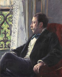 Portret mężczyzny autorstwa Gustave Caillebotte