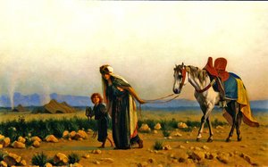 Powrót autorstwa Gustave Clarence Rodolphe Boulanger