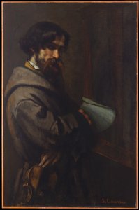 Alphonse Promayet (1822-1872) autorstwa Gustave Courbet
