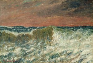 Fala autorstwa Gustave Courbet