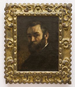 Portret mężczyzny autorstwa Gustave Courbet