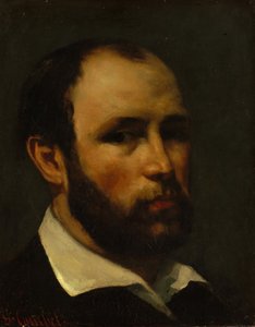 Portret mężczyzny, prawdopodobnie ca. 1862. autorstwa Gustave Courbet