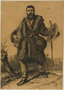 Apostoł Jean Journet autorstwa Gustave Courbet