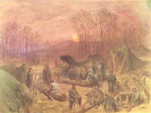 Obóz wojskowy autorstwa Gustave Dore