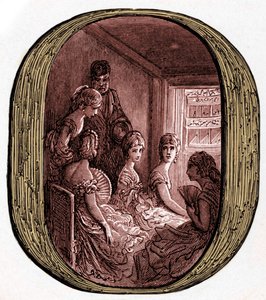 Pudełko operowe w królewskiej operze autorstwa Doré autorstwa Gustave Dore