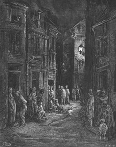 „Pola Bluegate”, 1872. autorstwa Gustave Dore