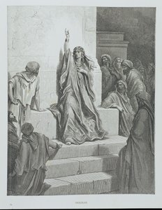 Debora, grawerowane przez Ettlina, c.1868 autorstwa Gustave Dore