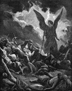 Zniszczenie nosiciela Sennacheryba autorstwa Gustave Dore