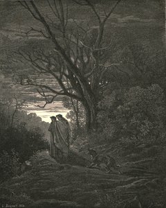 On, gdy tylko zobaczył, że płaczę, ok. 1890 r. autorstwa Gustave Dore