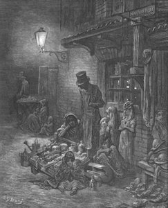 „Houndsditch”, 1872. autorstwa Gustave Dore