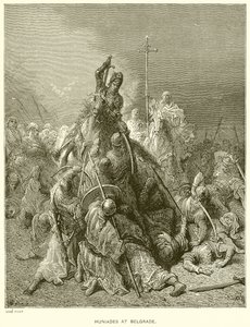 Huniades w Belgradzie autorstwa Gustave Dore
