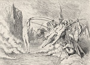 Ilustracja do Boskiej komedii - Piekło (La Divina Commedia, L