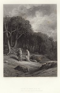 Ilustracja do Vivien autorstwa Alfreda Tennysona autorstwa Gustave Dore