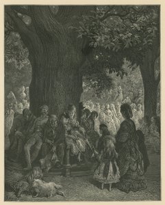 Kensington Gardens, Londyn autorstwa Gustave Dore