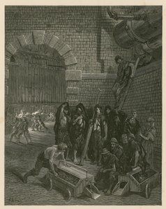 Gazownia Lambeth, Londyn autorstwa Gustave Dore