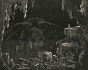 Lo! wykrzyknął, lo Dis!, c1890. autorstwa Gustave Dore