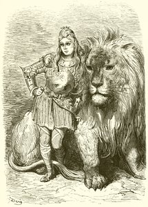 Mitaine i Oghris autorstwa Gustave Dore