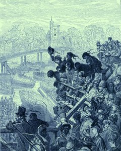 Łódź Oxford i Cambridge autorstwa Gustave Dore