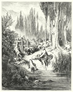 Peau-D"Ane; Osioł Skóra autorstwa Gustave Dore
