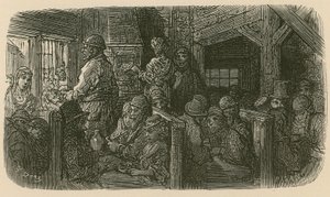 Kawiarnia Petticoat Lane autorstwa Gustave Dore