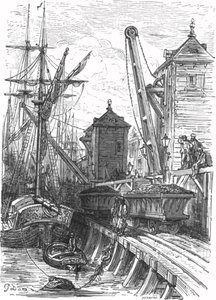 „Dok topoli”, 1872. autorstwa Gustave Dore
