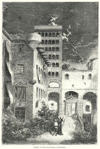 Więzienie Inkwizycji, Barcelona (rycina) autorstwa Gustave Dore
