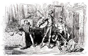 Prolog do Przygód Don Kichota autorstwa Gustave Dore