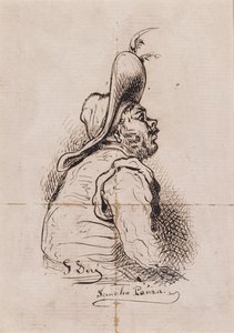Sancho Pansa autorstwa Gustave Dore