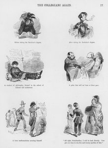 Szkice humorystyczne i groteskowe Gustave Dore (grafika) autorstwa Gustave Dore