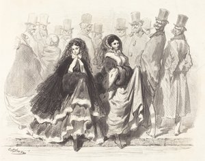 Scena uliczna autorstwa Gustave Dore