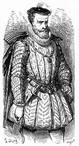Sully (Maksymilian z Bethune, baron de Rosny, książę Sully autorstwa Gustave Dore