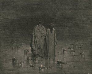 Uważaj, twoje podeszwy nie deptać po głowach twoich biednych braci, c1890. autorstwa Gustave Dore