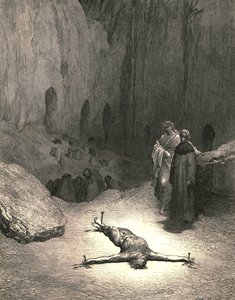 Ten przebity duch... był tym, który dał radę faryzeuszy, ok. 1890. autorstwa Gustave Dore