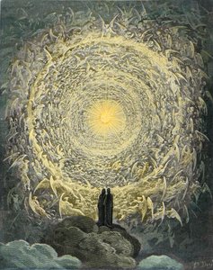 Boska Komedia, Paradiso, Canto 31: Święty tłum tworzy różę w Empireum (Rose Celeste) - Dante Alighieri (1265-1321)