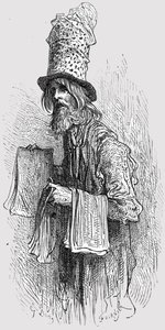 „Mucha kupiec papieru”, 1872. autorstwa Gustave Dore