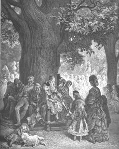 „Wielkie Drzewo – Ogrody Kensington”, 1872. autorstwa Gustave Dore