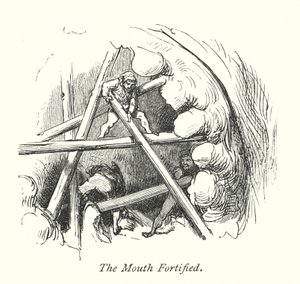 Ufortyfikowane usta (grawerunek) autorstwa Gustave Dore