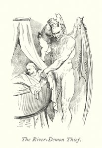Złodziej demonów rzecznych (rycina) autorstwa Gustave Dore