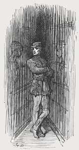 „Pod klucz”, 1872. autorstwa Gustave Dore