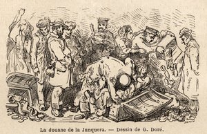 Zwyczaje junquera (miasta położonego między Katalonią a prowincją Gerona), rysunek Gustave