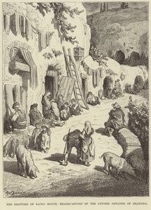 Groty Sacro Monte autorstwa Gustave Dore