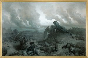 Zagadka (obraz na płótnie) autorstwa Gustave Dore