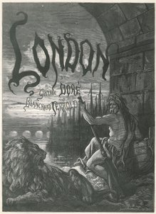 Strona tytułowa dla Londynu autorstwa Gustave Dore